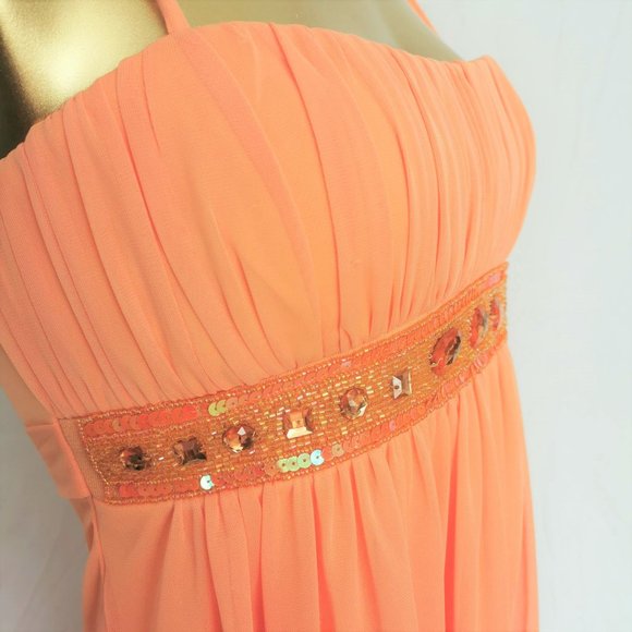 City Triangles Orange Dress (new) - Picture 3 of 16